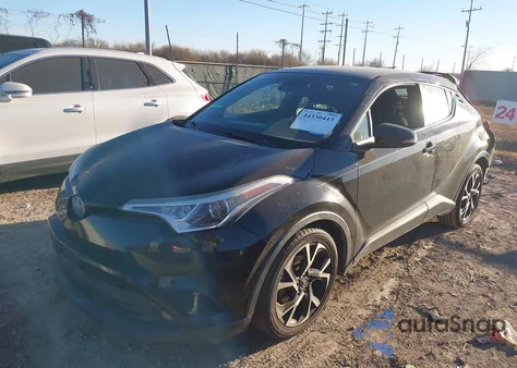 2018 Toyota C-Hr Xle Premium из США, поврежденный, VIN NMTKHMBX5JR031728